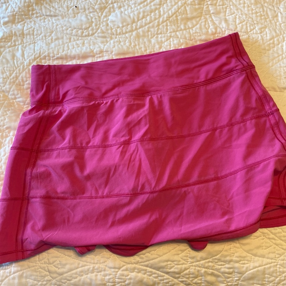 Lululemon pink tennis skirt